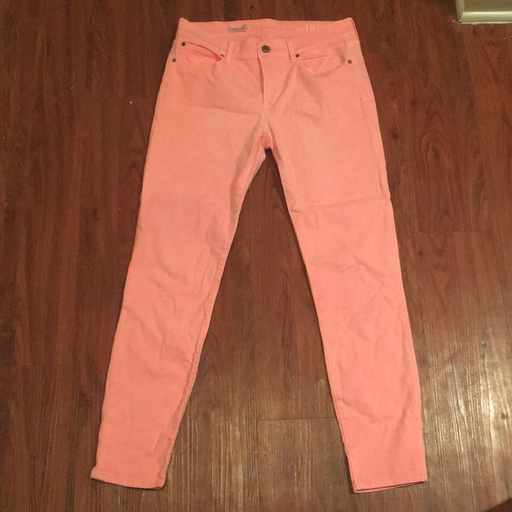 Pink Gap Jeans
